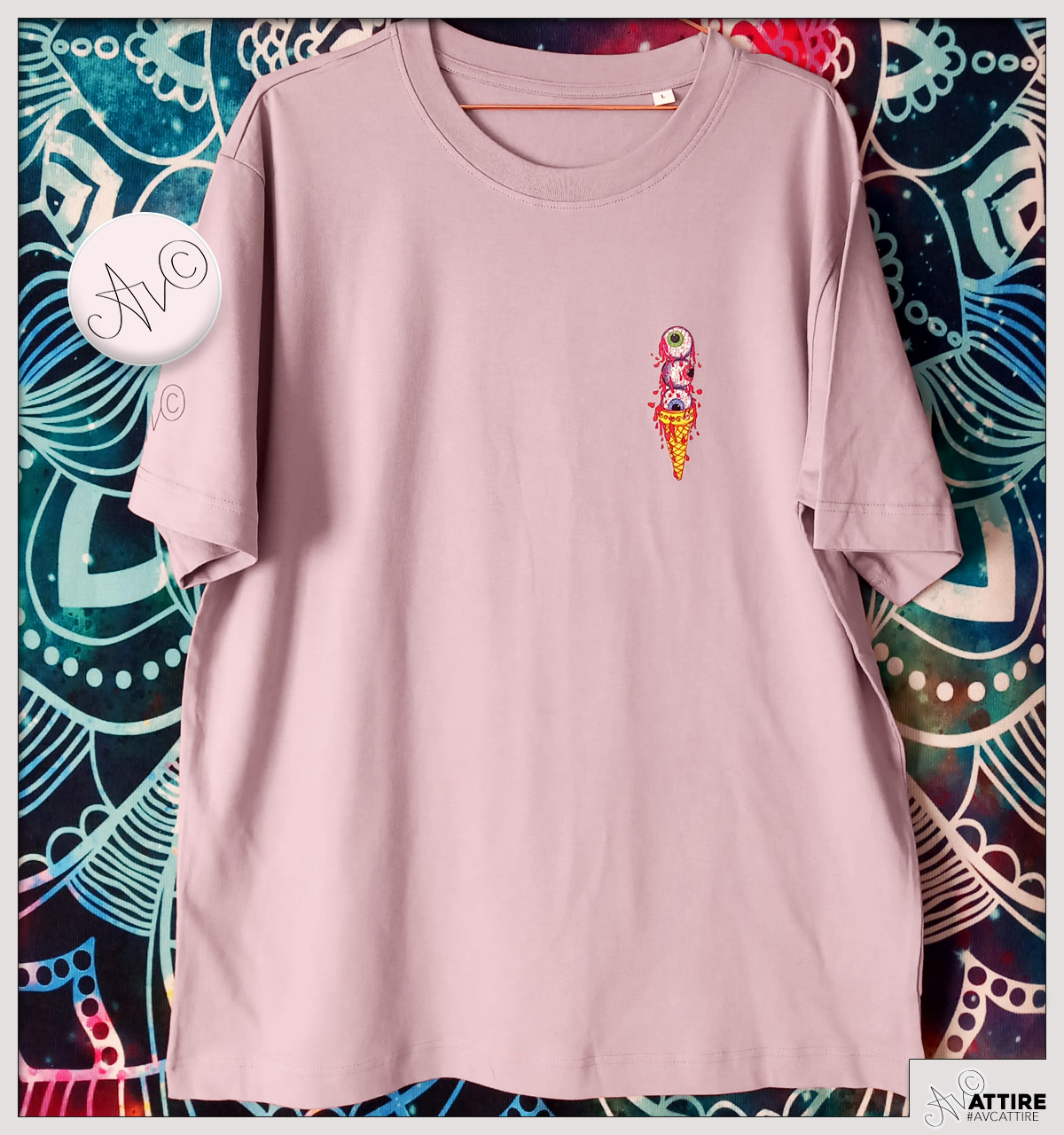 "Eye Scream" Oversized Tee